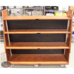 K1) BAILIFF SEIZURE: CUSTOM 2-SIDED WOODEN DISPLAY