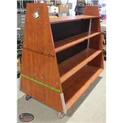 K1) BAILIFF SEIZURE: CUSTOM 2-SIDED WOODEN DISPLAY