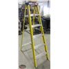 Image 1 : K39) BAILIFF SEIZURE: LITE YELLOW 6' STEP LADDER