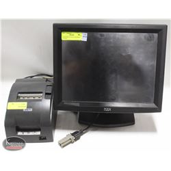 POS-X POINT OF SALE SYSTEM W/ PRINTER