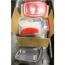 K41) BAILIFF SEIZURE: LARGE BOX OF ASSORTED