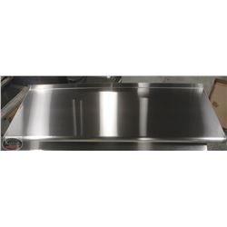 NEW WALL MOUNT S/S SHELF 18" X 48"