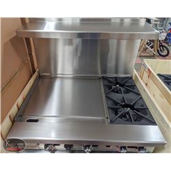 NEW ICB COMMERCIAL RANGE W/ 24" GRIDDLE & 2 BURNER