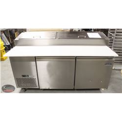 COLDTECH S/S COMMERCIAL PIZZA PREP STATION