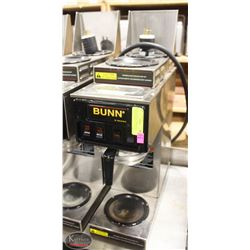 BUNN S SERIES COMMERCIAL COFFEE MAKER W/ 3 BURNERS