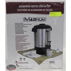 NEW IN BOX MAGNUM 60 CUP COFFEE URN - 1500W