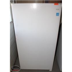K26) BAILIFF SEIZURE: FRIGIDAIRE WHITE UPRIGHT
