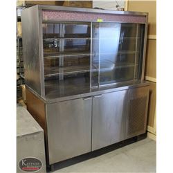 SANDWICH DESSERT COOLER 60" X 36" DISPLAY RACK