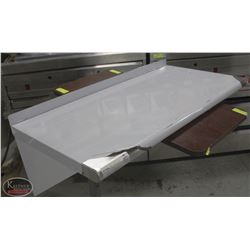 NEW WALL MOUNT S/S SHELF 18" X 36"