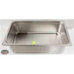 NEW FULL SIZE 6" DEEP S/S PERFORATED INSERT