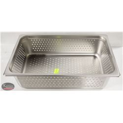 NEW FULL SIZE 6" DEEP S/S PERFORATED INSERT