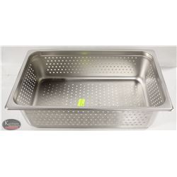 NEW FULL SIZE 6" DEEP S/S PERFORATED INSERT