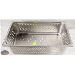 NEW FULL SIZE 6" DEEP S/S PERFORATED INSERT