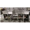 Image 3 : 4-BANK PITCO FRIALATOR DEEPFRYER LINE W/ MIDDLE