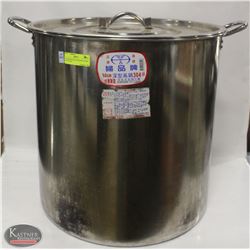 STAINLESS STEEL 88 QUART STOCK POT W/ LID