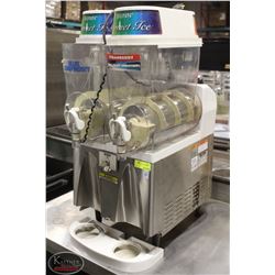 BUNN DUAL-HEAD REFRIGERATED DISPENSER W/ CANISTERS