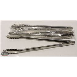 3 NEW JOHNSON ROSE 16" S/S UTILITY TONGS