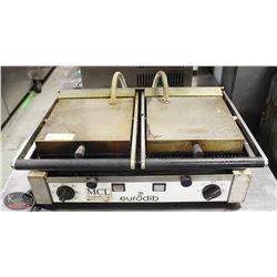 EURODIB DUAL COMMERCIAL PANINI PRESS