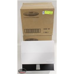 LOT OF 2 FROST WALL MOUNT PAPER TOWEL DISPENSERS