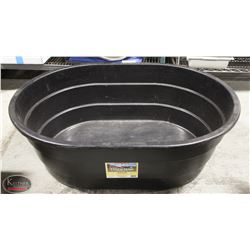 LITTLE GIANT ST40 BLACK POLY TUB