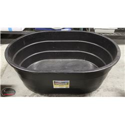 LITTLE GIANT ST40 BLACK POLY TUB