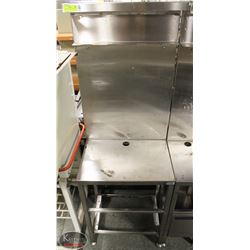 STAINLESS STEEL STAND 24" X 18" X 70"