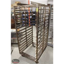 HEAVY DUTY 15 TIER DOUBLE WIDE OVEN RACK W/