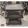 Image 1 : RUBBERMAID 3-TIER BUSSING CART