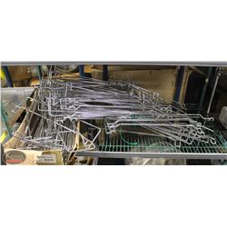 LARGE LOT OF OVEN RACK RAILS