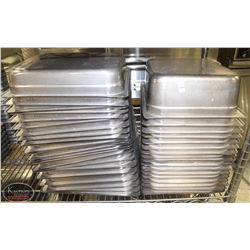 LOT OF APPROX 35 HALF SIZE S/S INSERTS