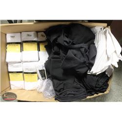 LARGE BOX OF UTOPIA KITCHEN CLOTH NAPKINS