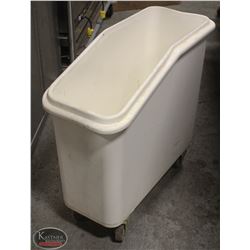 ROLLING DRY INGREDIENT BIN W/ NO LID
