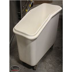 ROLLING DRY INGREDIENT BIN W/ NO LID