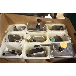 NINE M#: FP-V POLY SERVER INSERTS W/ S/S PLUNGERS