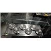 Image 1 : STAINLESS STEEL BUFFET SOUP STATION W/ SNEEZEGUARD