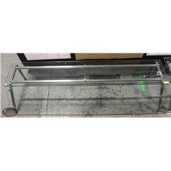 79" GLASS COMMERCIAL SNEEZE GUARD