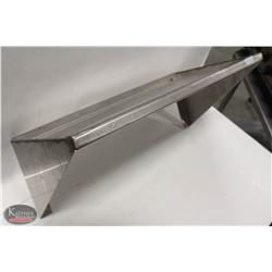STAINLESS STEEL SHELF APPROX: 24"