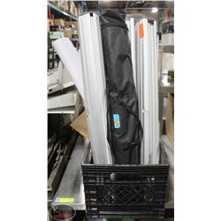 K29) BAILIFF SEIZURE: LOT OF 4 PORTABLE SIGN