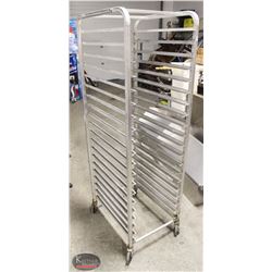 20-TIER ALUMINUM BAKERS RACK. 20"X26"X68"