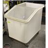 Image 1 : LARGE CAPACITY CAMBRO ROLLING INGREDIENT BIN W/