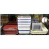 Image 1 : LOT OF APPROX 80 COMMERCIAL FOOD TRAYS