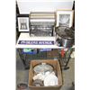 Image 1 : LARGE BOX W/ CROCK POT SLOW COOKER (BROKEN LID),