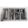 Image 1 : CUTLERY TRAY W/ ASSORTED CUTLERY