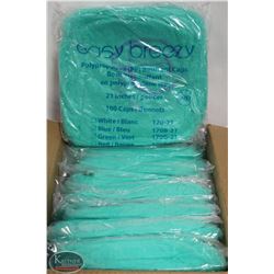 CASE OF 1000 RONCO POLYPROPYLENE BOUFFANT CAPS