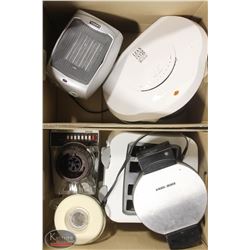 2 BOXES OF ASSORTED HOUSEHOLD COUNTER TOP