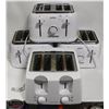 Image 1 : LOT OF 3 SUNBEAM 4 SLICE TOASTERS W/ ONE