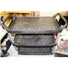 Image 1 : 3-TIER RUBBERMAID BUSSING CART 40"X20"X37"