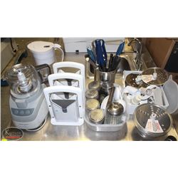 LOT OF 3 BAGEL SLICERS SOLD W/ BRITA WATER