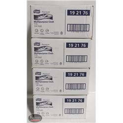 LOT OF 4 CASES OF 300 TORK T70 1/4 FOLD