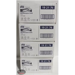 LOT OF 4 CASES OF 300 TORK T70 1/4 FOLD